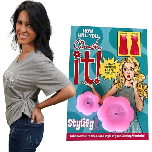 Cinch It Clothing Cinch Clips - Hidden Dress Cinch Clip & Shirt Cincher Clip - Fashion Accessories for Women