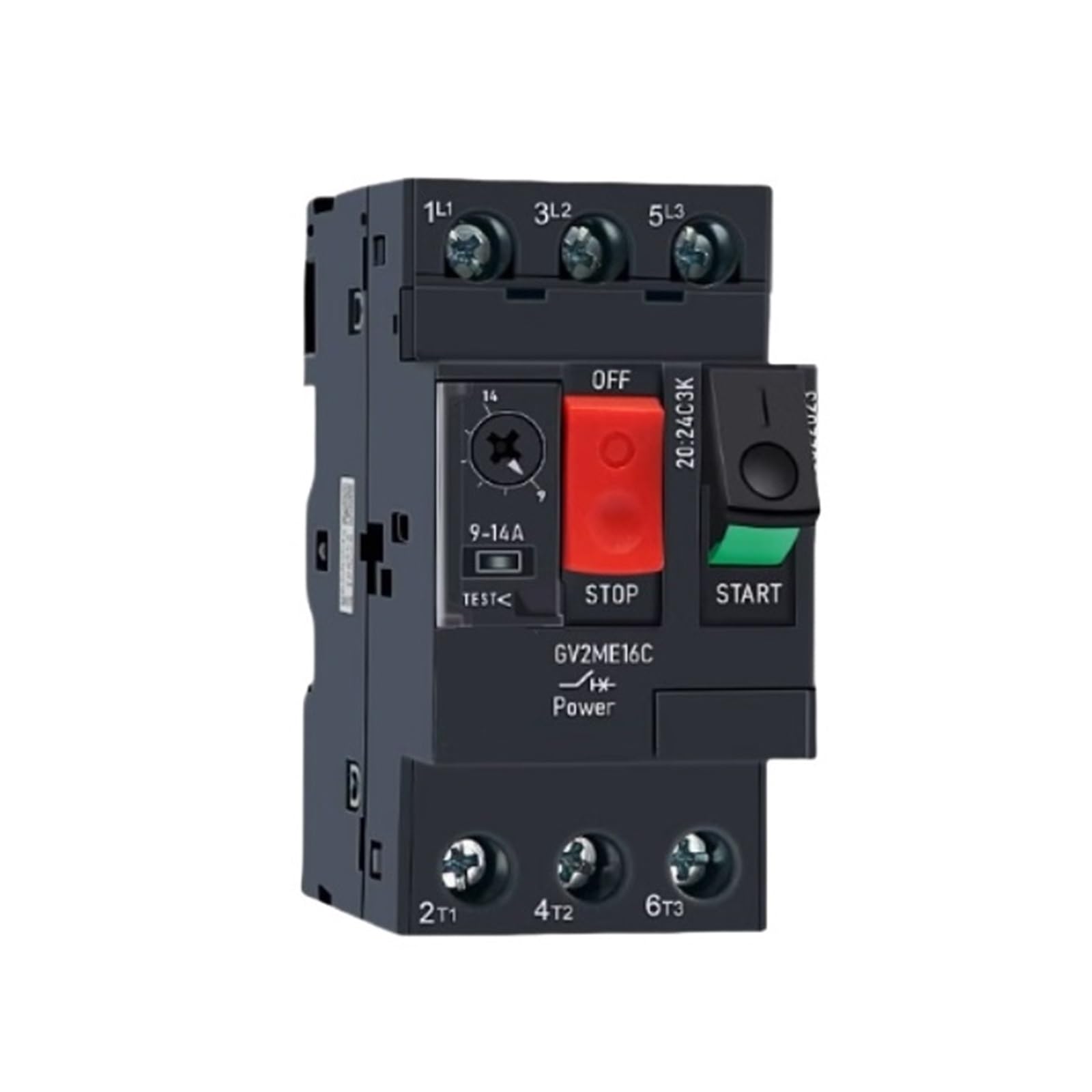Disjoncteur GV2ME16C de protection moteur magnéto-thermique pour circuit électrique