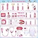 Buyger 35 Piezas Maletin Medicos Juguetes Doctora Dentista Botiquin Enfermera Kit Juego...