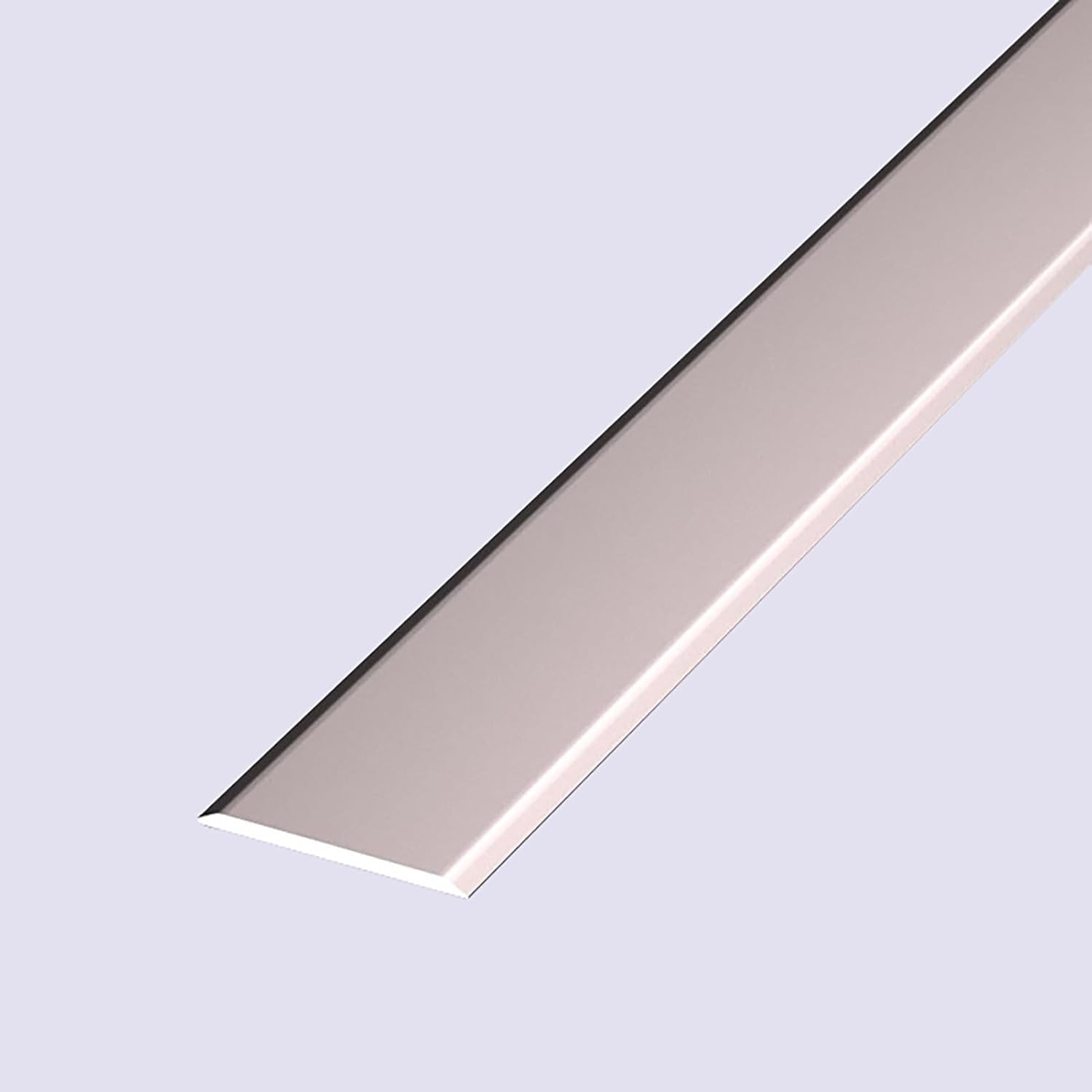 Door Threshold, Floor Transition Strip Flat Self-Adhesive Edge Cover for Tile, Aluminum Alloy Guard