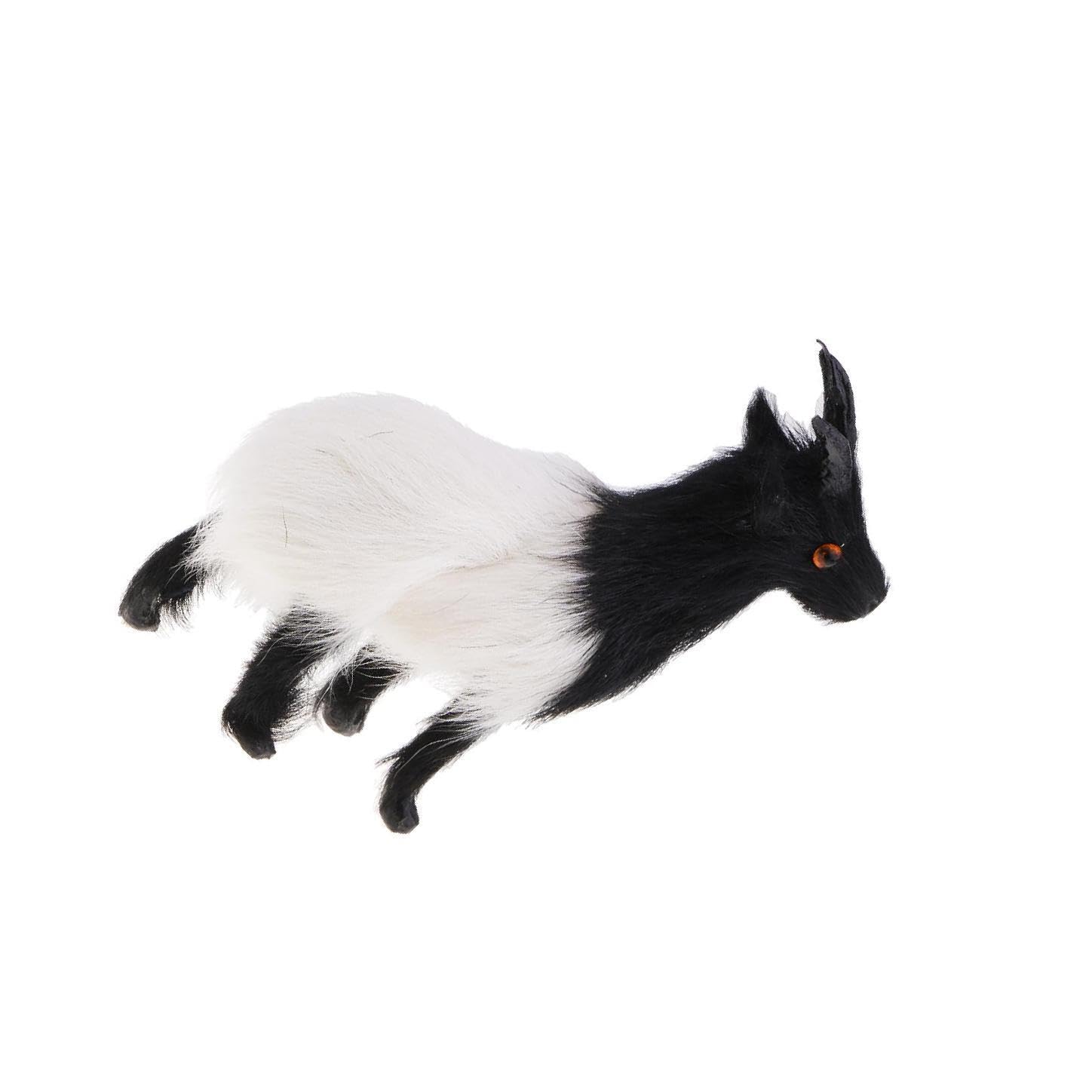 MUXZSIZ Christmas Tree Decoration Delightful Simulation Goat Sheep Model Toy Kids and Holiday Scenes Simulation Goat Sheep Decoration Parties Christmas Scene