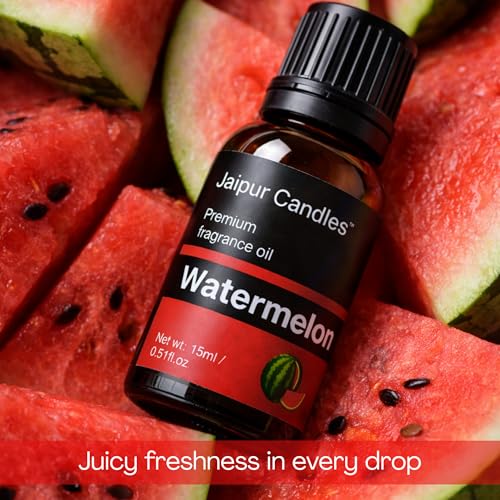 Image of Fragrance Oil | 15 ml | Aroma Oil for Home Fragrance | Best for Aromatherapy | Use in Diffusers, Candles, Air Fresheners (15ML, Watermelon)