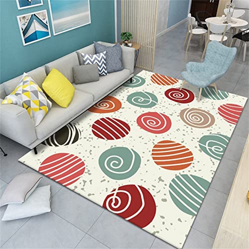 Moquette salon grande taille multicolore pour décoration maison