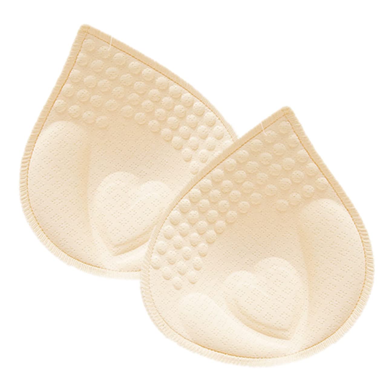 LIFKOME 4 Pares De Almohadillas Transpirables Para Sujetador Cómodas Almohadillas De Esponja Para Sujetador Deportivo De Mujer Copas Extraíbles Para Ropa De Gimnasio.