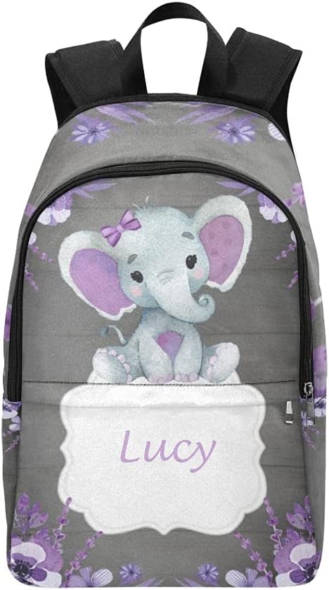 Personalised elephant backpack Clearance