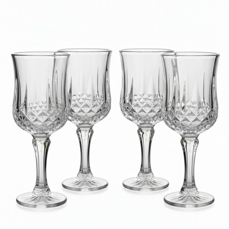 Image of FORESTAMART Glass Red Wine Glass - Clear, 220 ml (4)