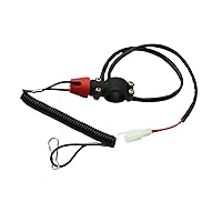 Vista 7 de Botón de interruptor Stop Kill de 43 cc, 47 cc, 49 cc, Mini Pit Pocket Rocket Quad Dirt Bike ATV (rojo)
