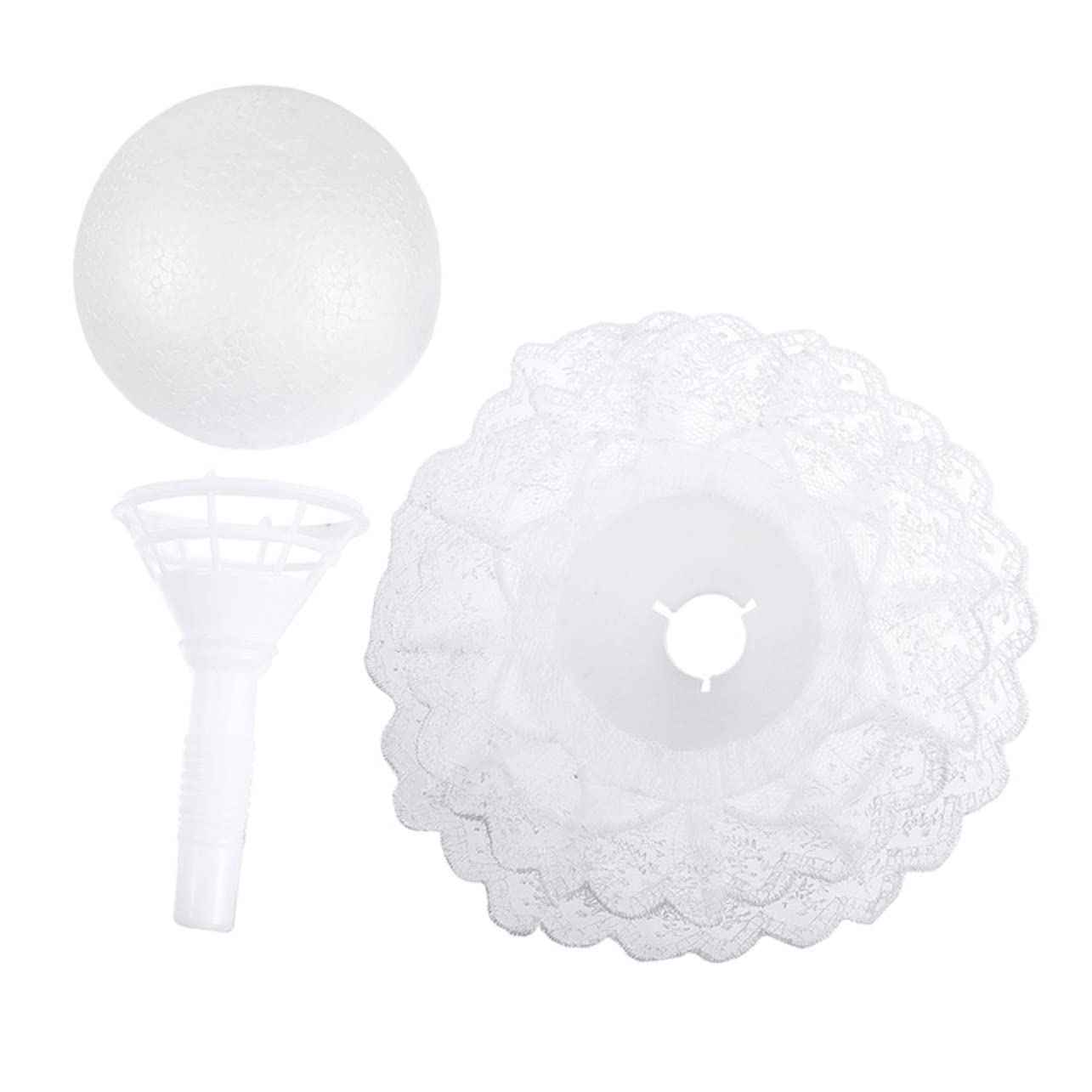SHINEOFI 3 Juegos De Soportes De Espuma Para Ramos De Boda Flores Artificiales Decoraciones DIY Suministros De Floristería Suministros Para Arreglos Plástico