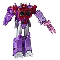 Transformers Cyberverse - Ultimate Class Shockwave 9 Inch Action Figure - Combines with Energon Armor to Power Up - Kids Toys - Ages 6+
