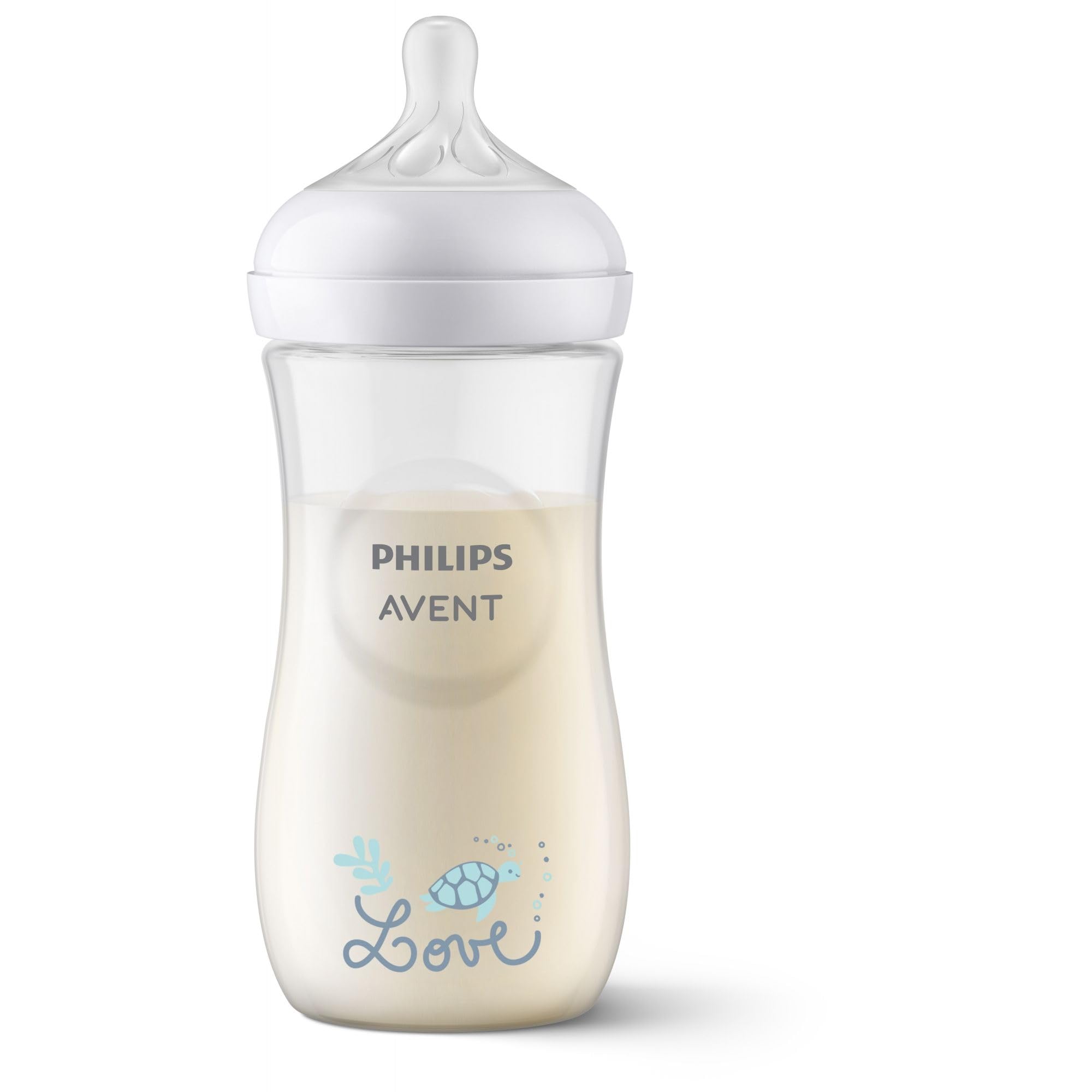 Philips AVENT Natural Response Baby Bottle 330 ml with Flow Rate 4, Teat from 3 Months (SCY906/11)
