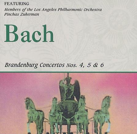 Brandenburg Ctos 4/5/6 [Audio CD]