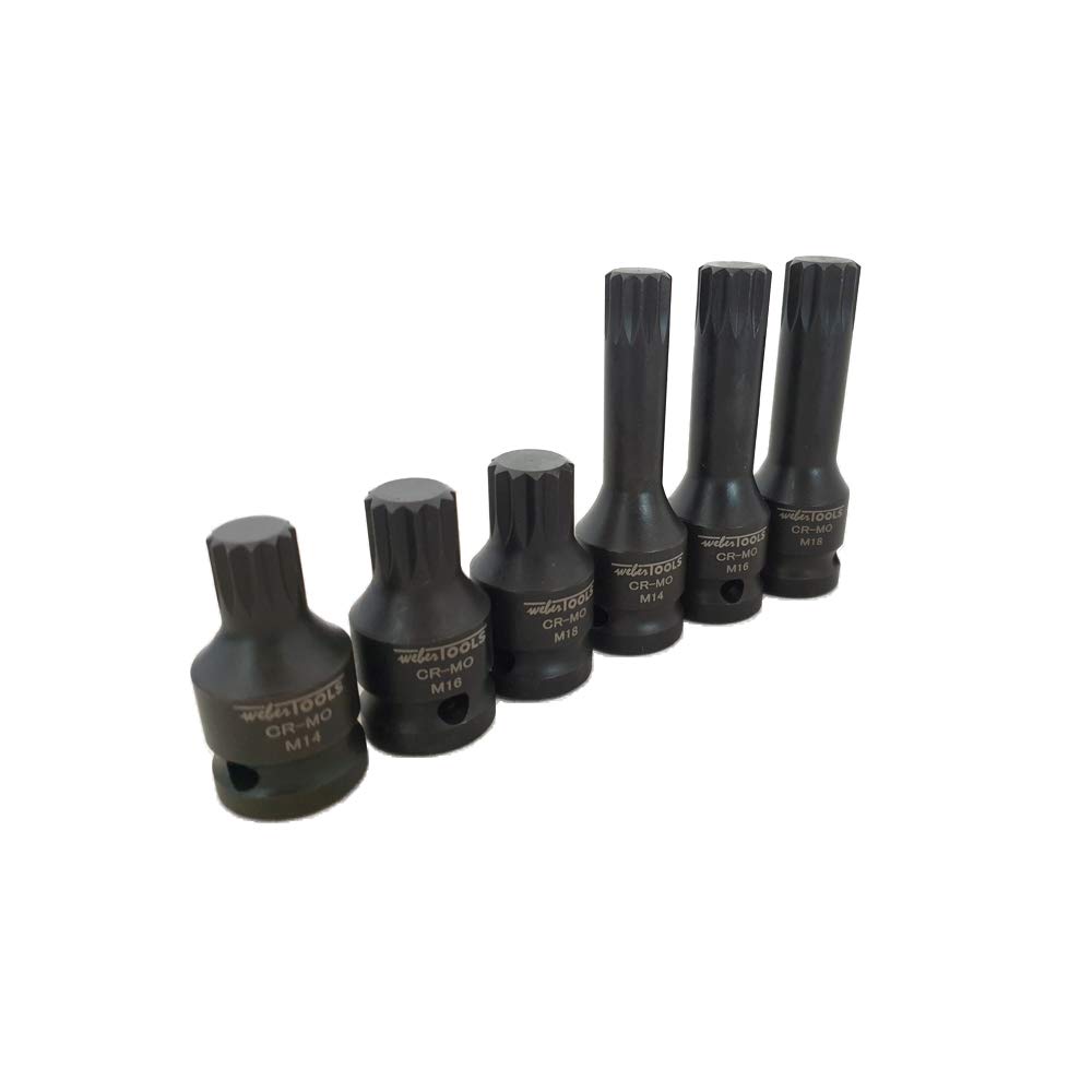 FACOM XZN Bit-Steckschlüssel M14 – 1/2 Zoll, Lang, Für Impact-Schlagschrauber