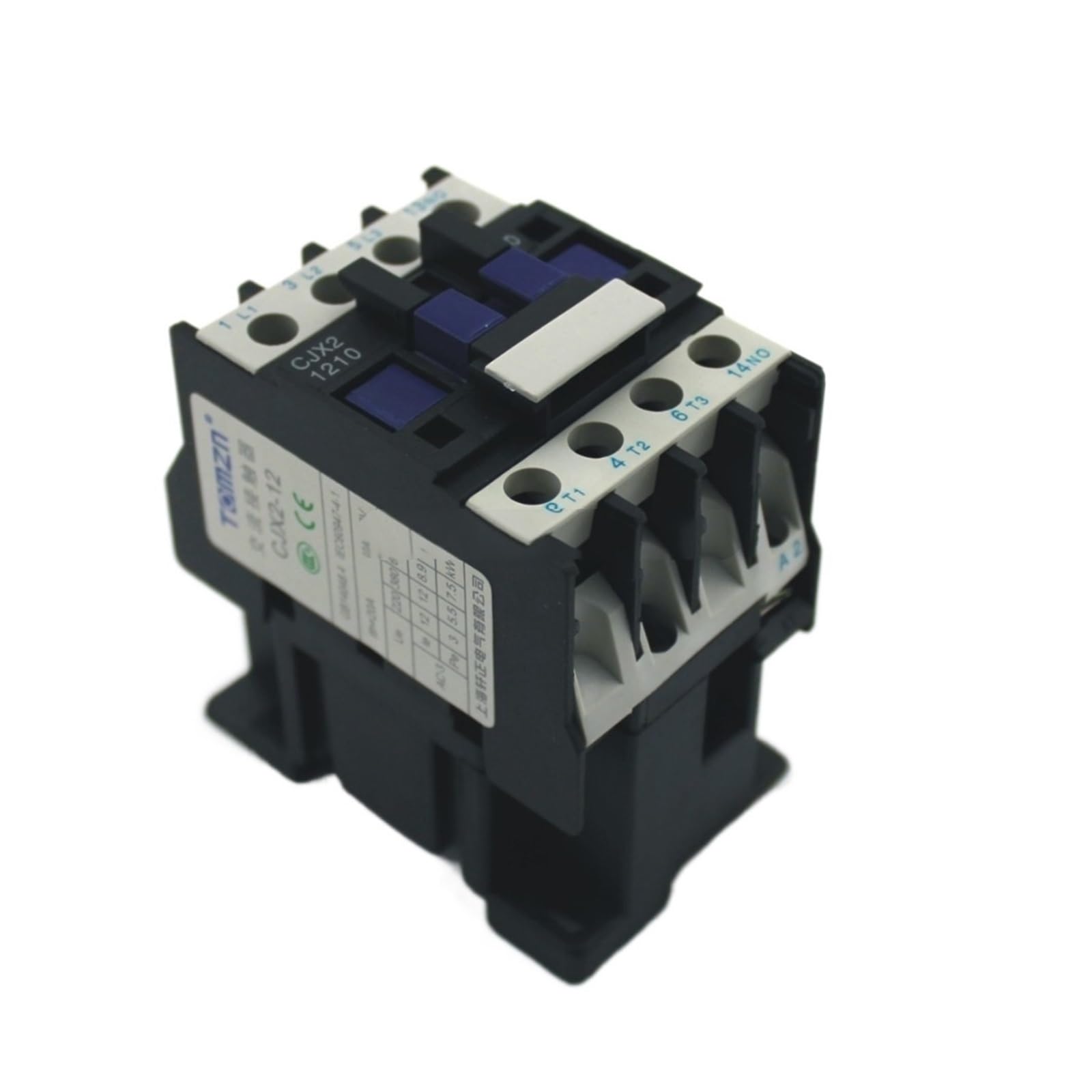 Contactor de CA CJX2 1210 LC1 de 12A para automatizar la ventilacion en invernaderos