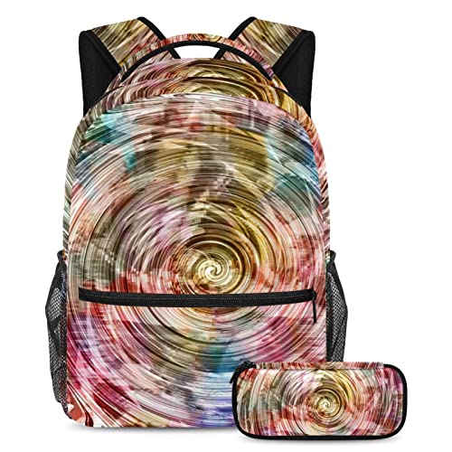 Sac à dos géométrique confortable pour soulager le dos des ados