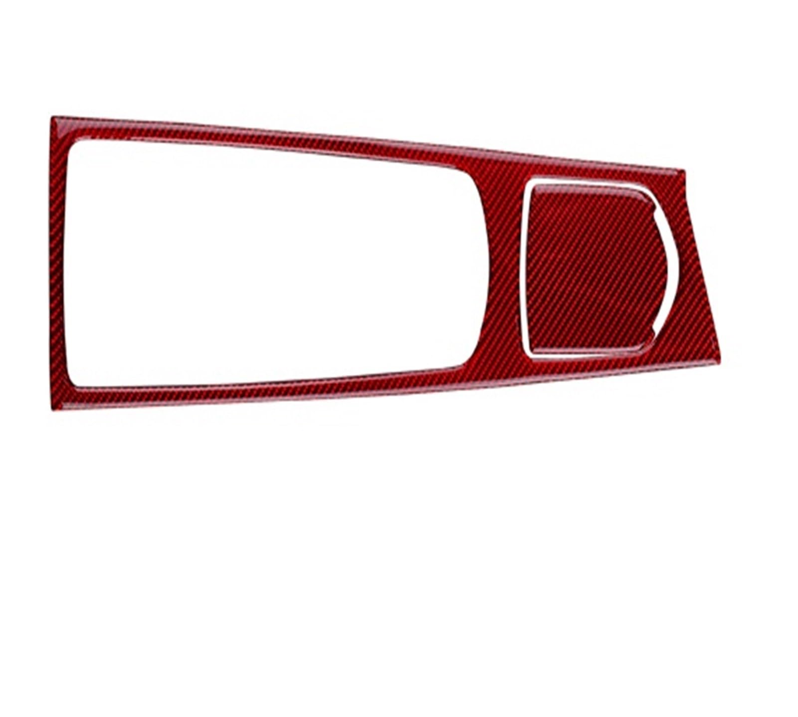 Interior Trim for Panamera 2010 2011 2012 2013 2024 2015 2016 Car Central Control Gear Panel Interior Trim Real Carbon Fiber Sticker Cover Trim Sticker(B for RHD)