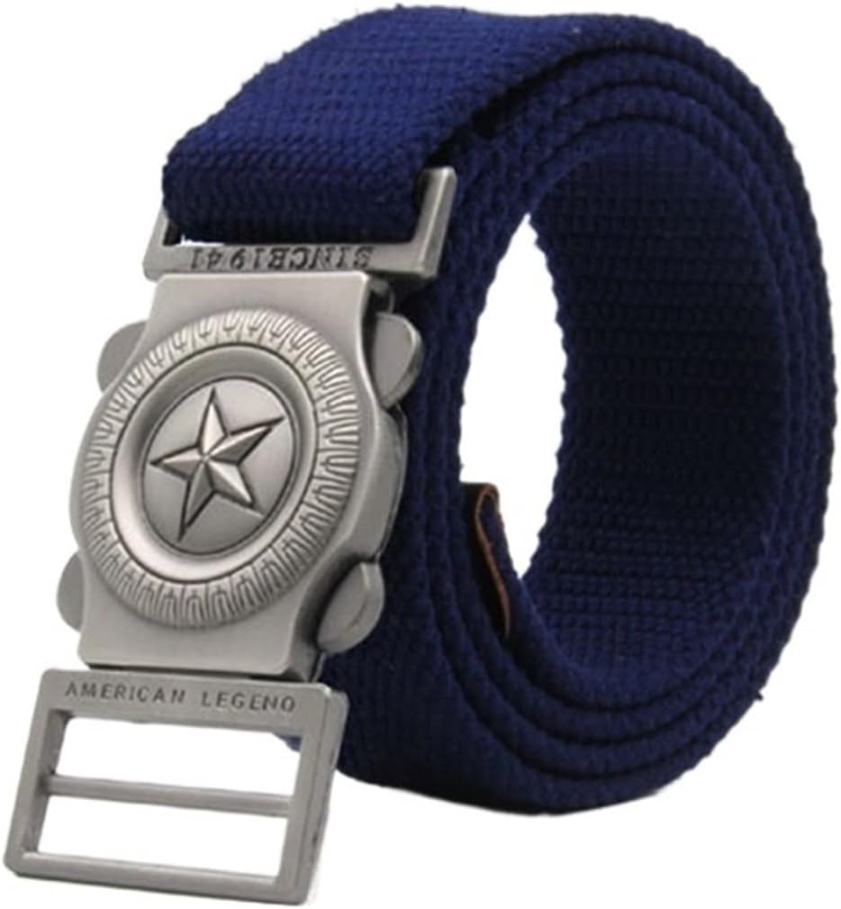 Outdoor Leisure Canvas Tactical Belt For Men And Women Trousers Suitable Rock Climbing Cycling 1Pcs