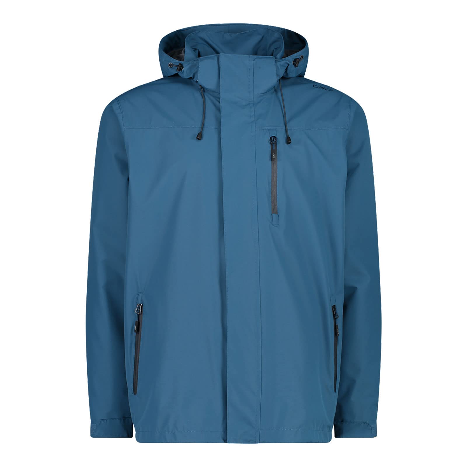CMP - Man Jacket Zip Hood With Ventilation, Dusty Blue, 48