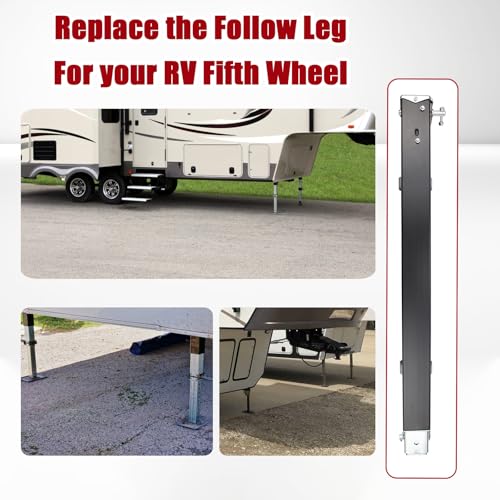 FEXON 179014 RV Fifth Wheel Follow Landing Gear Leg 29.5in for RV Trailer by FEXON - Used condition - Image 6