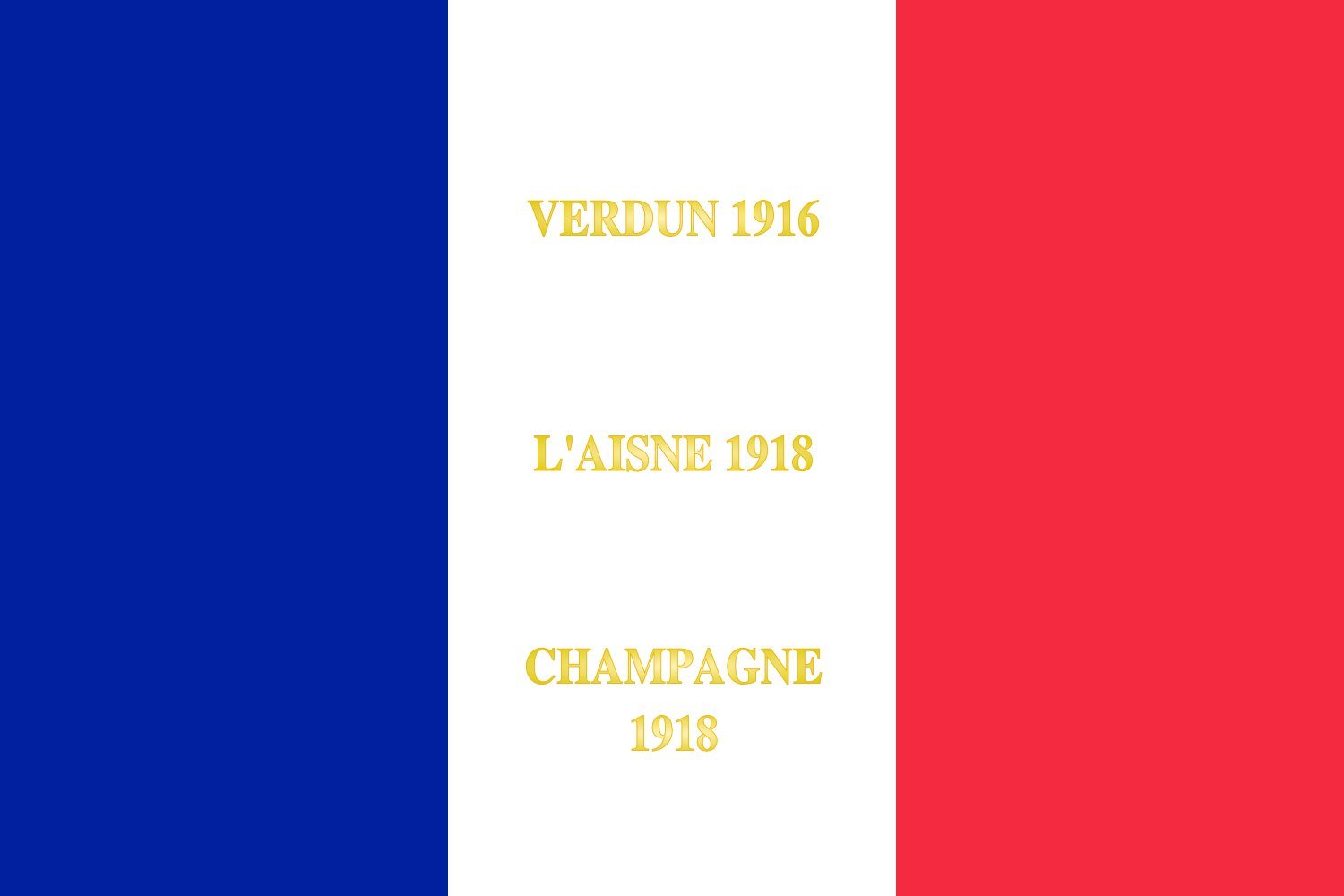 Grand drapeau 230e régiment d infanterie aux finitions renforcées