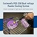 Eastwood Hotcoat PCS-250 Powder Coating System | Innovative Dual Voltage with Minimal Overspray and Larger Ground Clamp | Powder Coating Machine with Clear Bottle