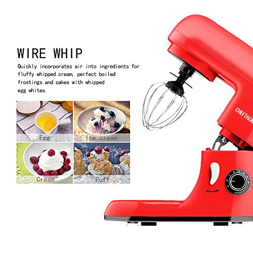 Buy CHEFTRONIC Stand Mixers Stand Mixer,6Speed TiltHead Food Mixer, Kitchen Electric Mixer