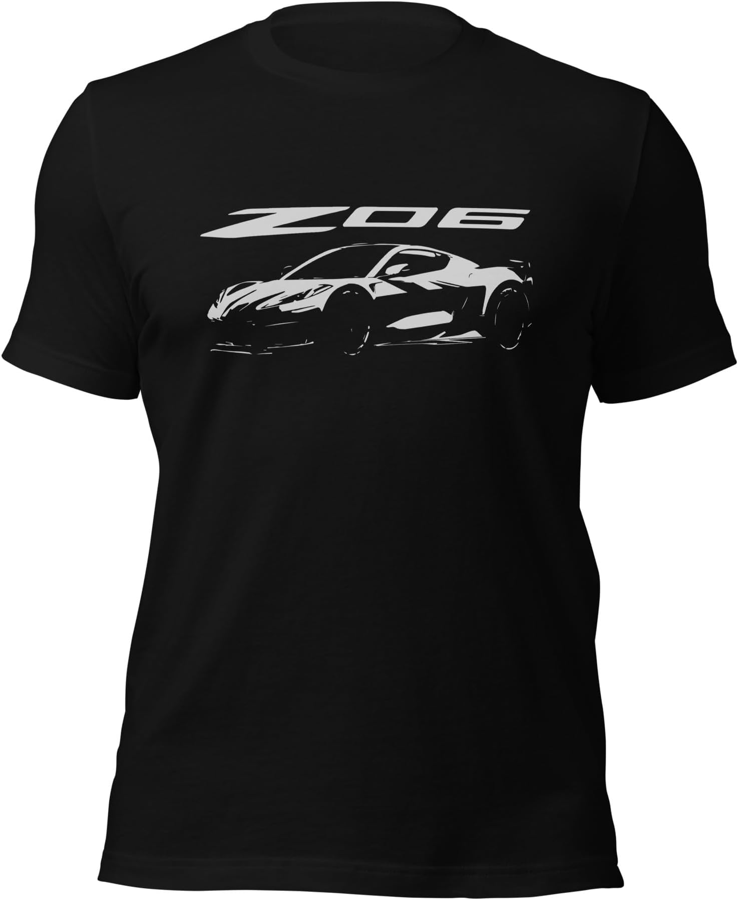 2024 C8 Corvette Z06 Short-Sleeve Mens T-Shirt Black