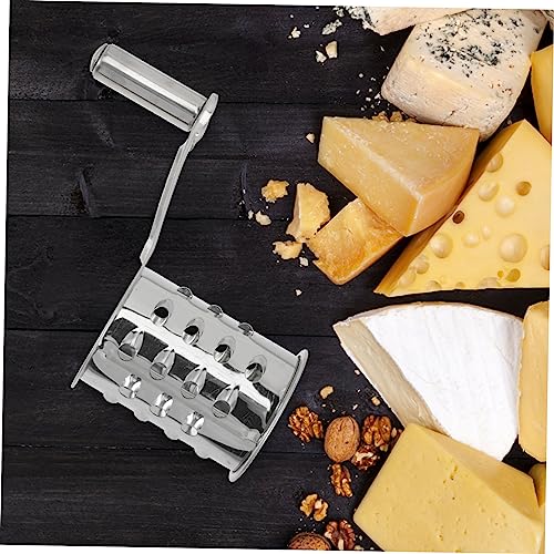 Mobestech 2pcs Rallador Manual de Queso de Acero Inoxidable miniatura 5