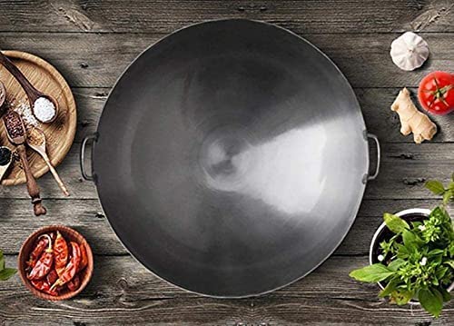 Wok hotel chef grande de hierro 45 cm miniatura 2