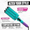 Bed Head Wave Affair Jumbo 3 Barrel Hair Waver | Quick Styling, Serious Hold, Less Heat Damage | Heat Protectant Glove Included for Easy, Custom Styling
