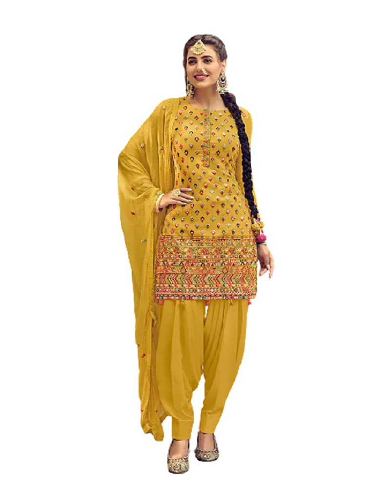Prija Collection Ready to Wear Indian Pakistani Ethnic Wear Designer Punjabi Salwar Kameez Patiala Suit for Women