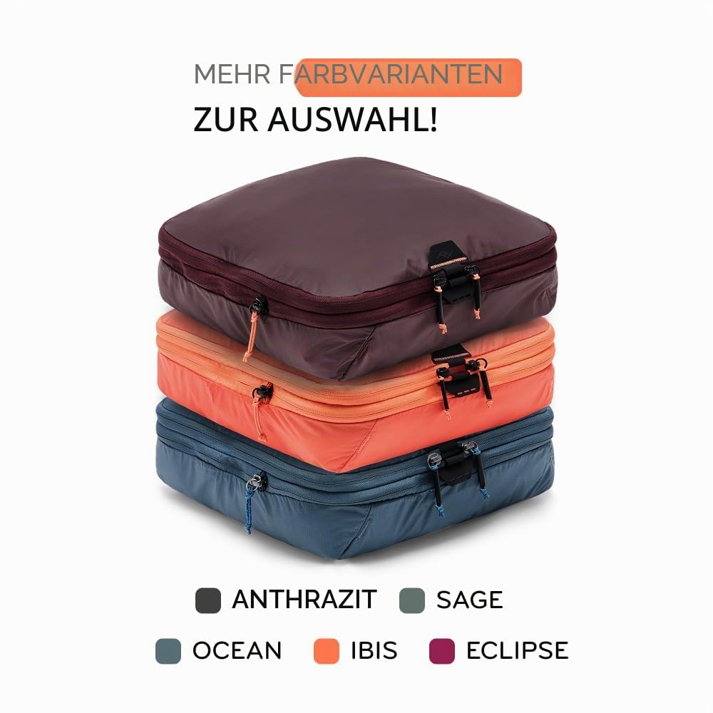 Peak Design Packwürfel Medium für schnelles und effizientes Verpacken (Sage)