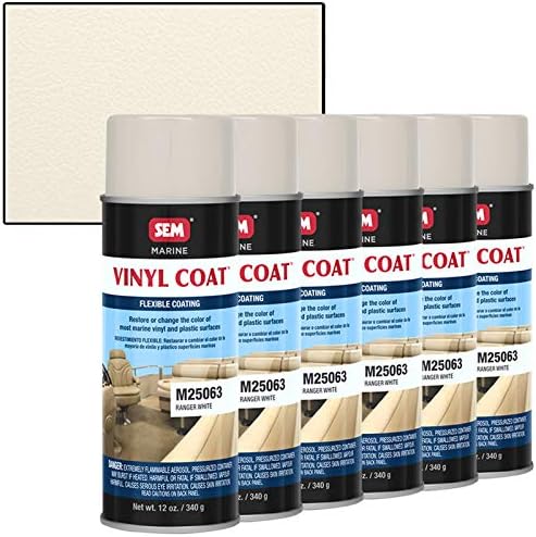 SEM M25063, Ranger White, Marine Vinyl Paint (6)