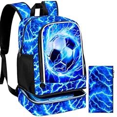 Lightning Soccer 2-in-1 Backpack Blue