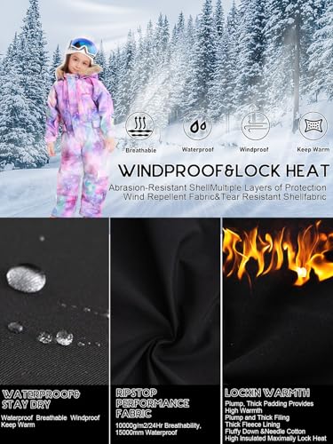 BGX Bluemagic Kids One Piece Snowsuits Overalls Ski Suits Jackets Coats Jumpsuits Winter Outdoor Waterproof Snowboarding4