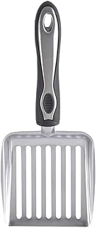 balacoo Metal Litter Scooper Metal Pooper Scooper Cat Litter Scooper Cat Pooper Scoopers with Deep Shovel Stainless Steel Cat Pickup Scoop for Pet Cat Kitten Stainless Steel Litter Box
