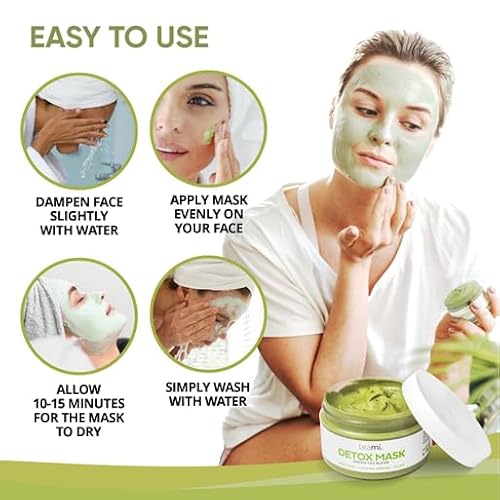 image for Teami Detox Face Mask for Hydraiting, Moisturizing & Purifying, Blackh