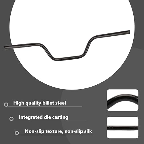 Miniatura 8 de AnXin Motocicleta 78 "arrastre manillares de alta altura Tracker manillar barras universales para Sportster XL 883 1200 Cruiser Bobber Chopper