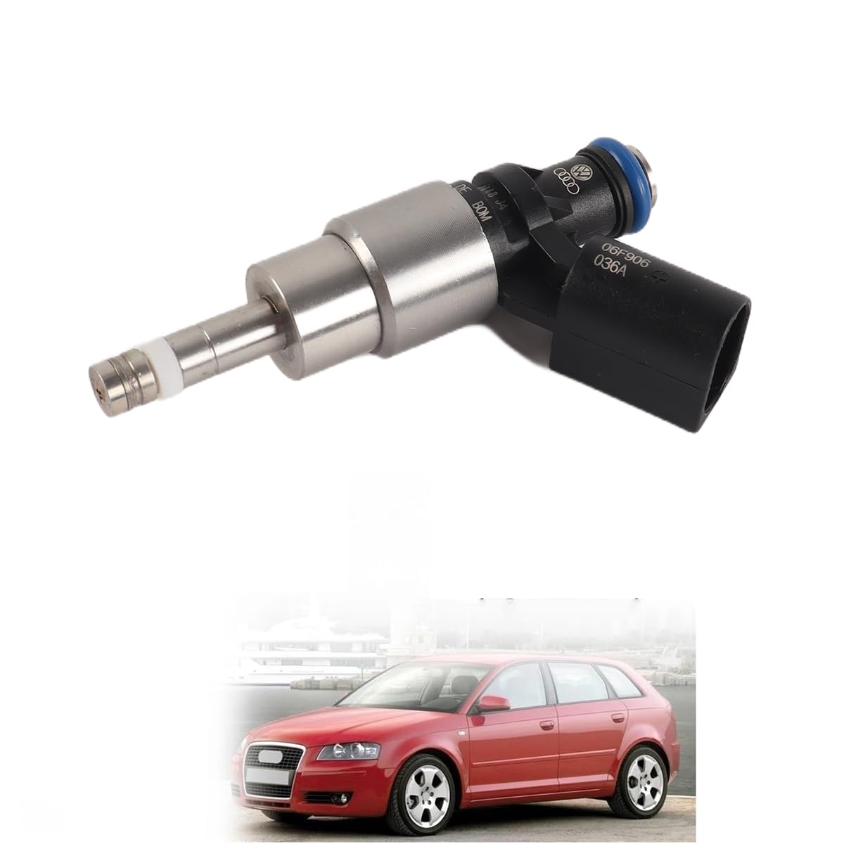 Riven Válvula de inyección, boquilla de bomba, 06F906036A 0261500020 apto para Golf V Hatchback, Variante, A6 Avant
