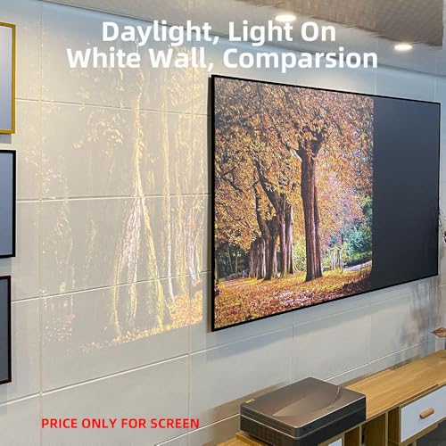 Pantalla de proyección Fresnel para proyector UST 70x39 in miniatura 5
