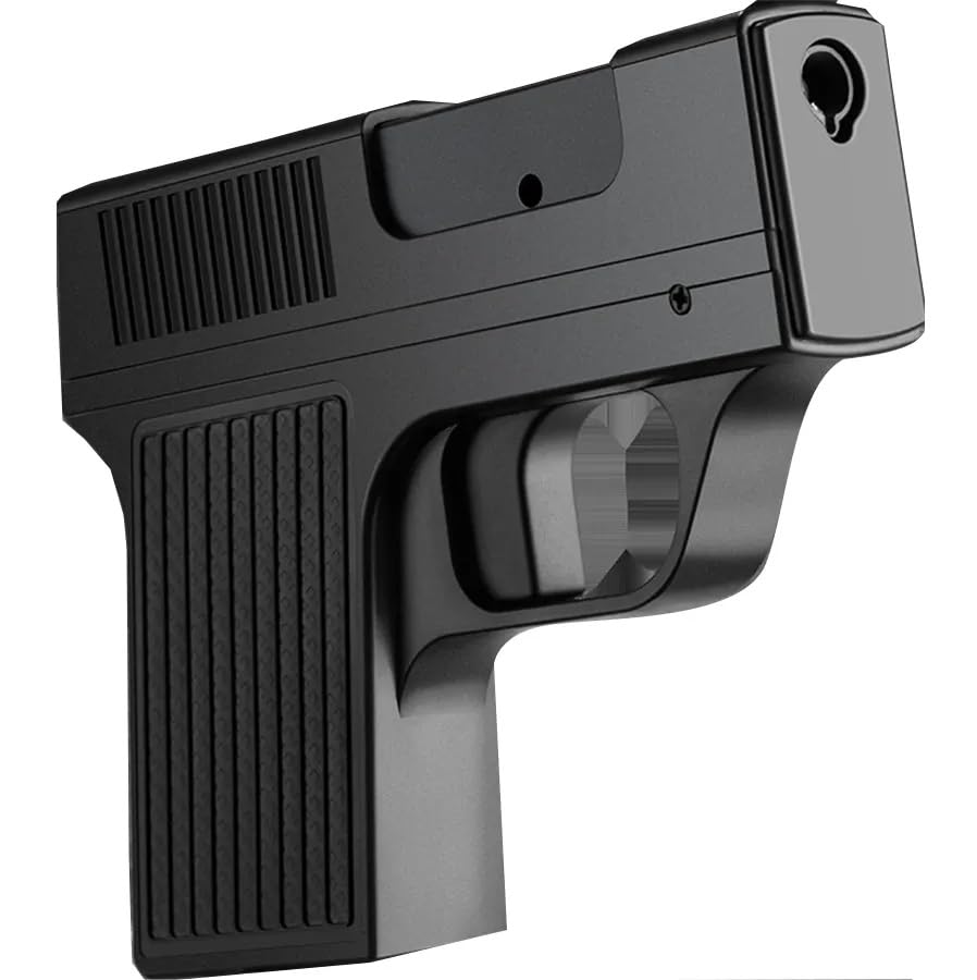 focus cigarette case gun VIOVI Focus Gun Design Rechargeable Windproof Jet Flame Lighter