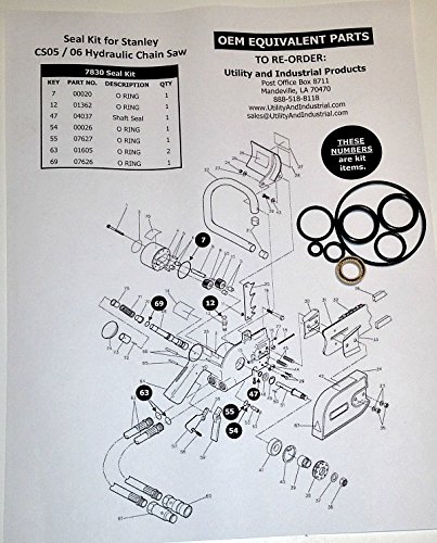Stanley 07830 Packing Kit - 100% O.E.M. Replacement Parts