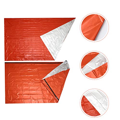 BESPORTBLE 1 conjunto de cobertores térmicos para barraca e manta de emergência para atividades ao a