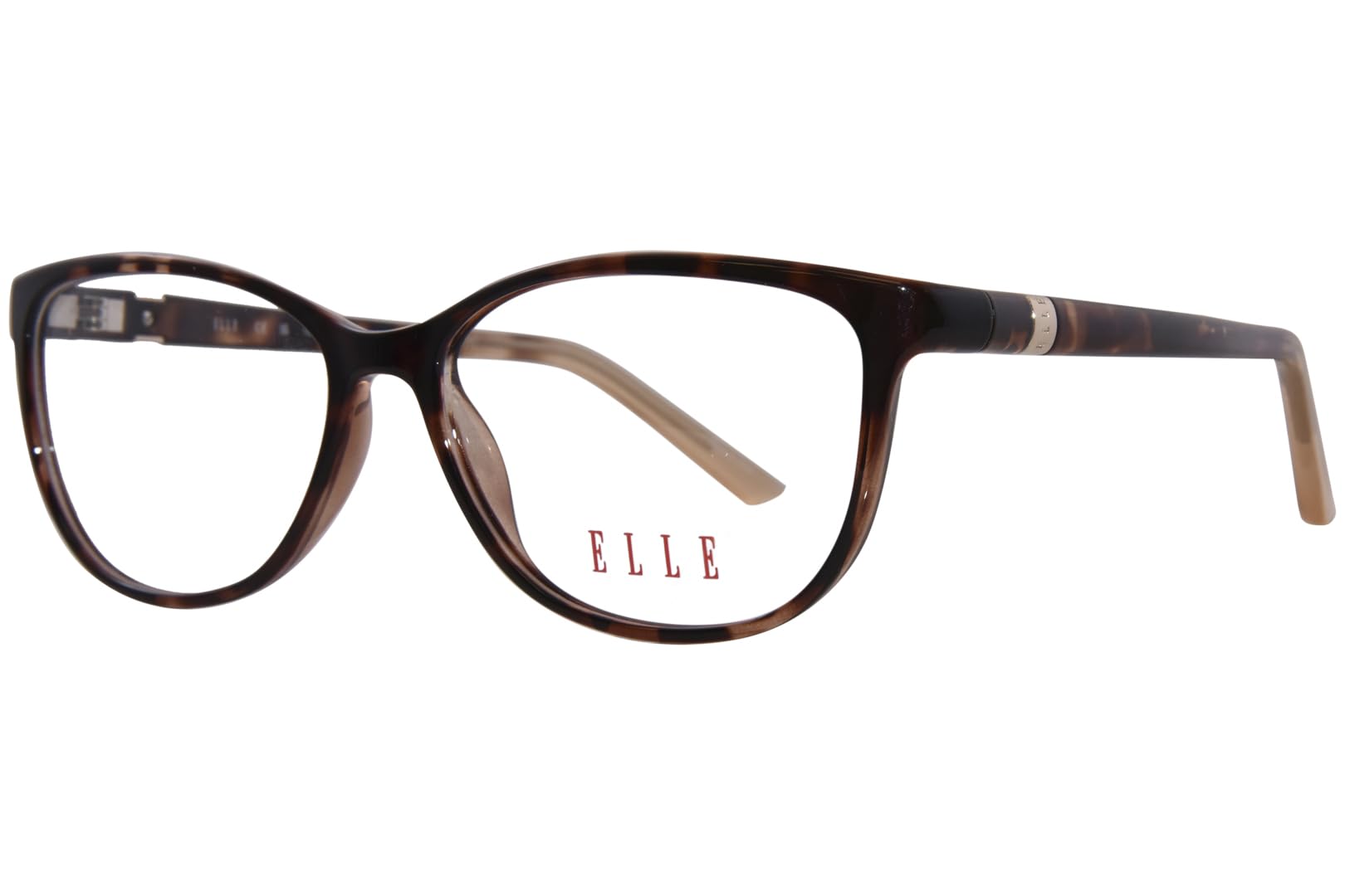 Elle Eyeglasses EL13404 EL/13404 DB Demi Brown Full Rim Optical Frame 52mm
