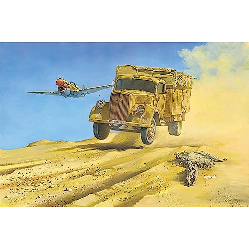 Roden Opel Blitz German Cargo Truck Model Kit
