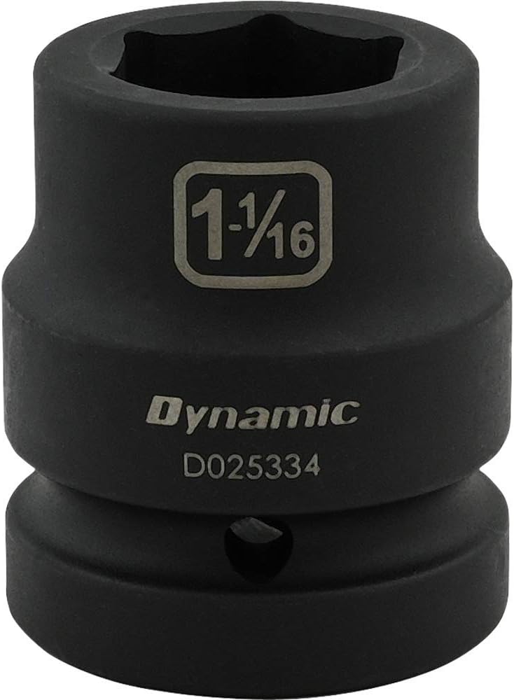 1" Dr. 1-1/16" Standard Impact Socket