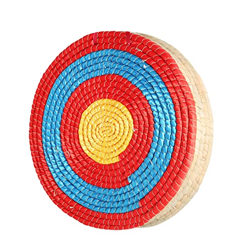 Hybdamai Archery Targets Traditional Solid Straw Round Archery Target, Arrow Target For Recurve Bow Longbow Or Compound Bow, For Kids Youth Adult Archery Hunting Backyard Practice #TOP18