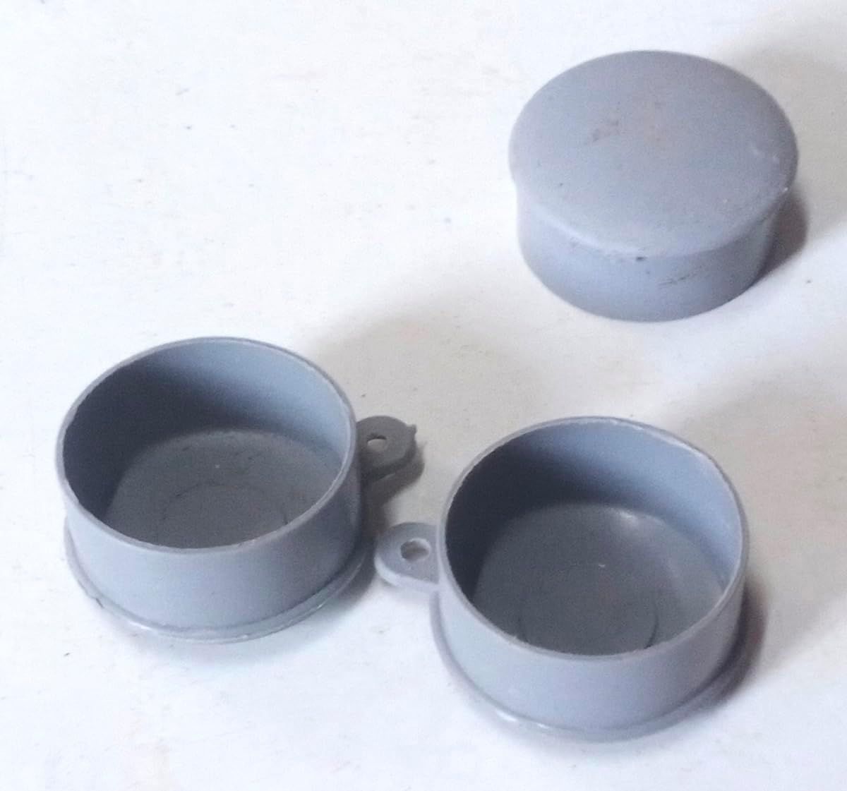PVC Pipe End Cap 40mm (001) 3 Pcs