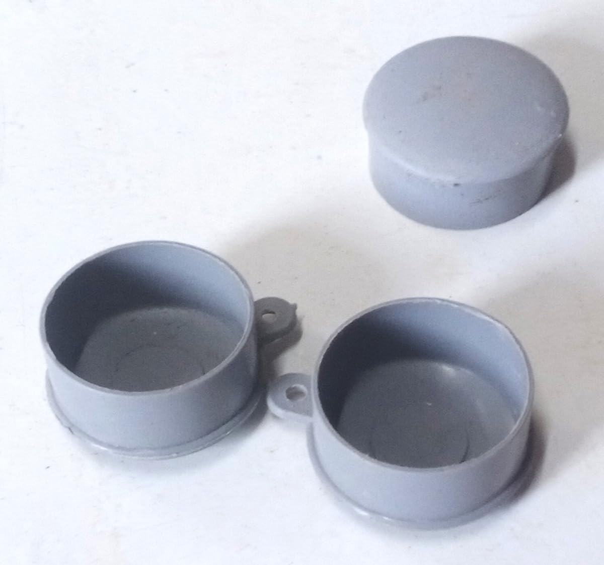 PVC Pipe End Cap 40mm (001) 3 Pcs