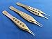 SET OF 3 PREMUM HIGH GRADE ASSORTED ADSON TISSUE FORCEPS 1X2 TEETH 4.75