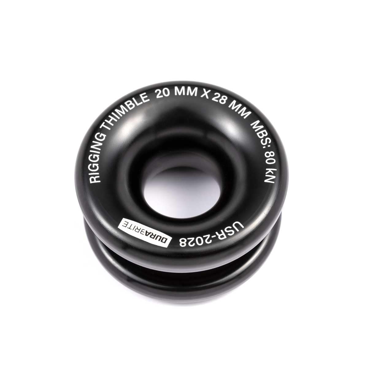 DuraBrite Rigging Thimbles, Tough and Lightweight, High sidewall to Hold Rope, 6061 Aircraft Aluminum, USR-2028…